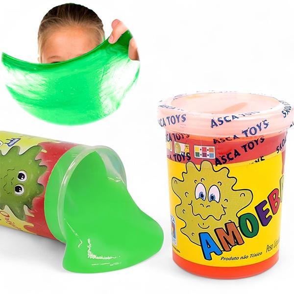 Miniatura Amoeba Massinha Colorida Geleca De Brincar Divertida 110G