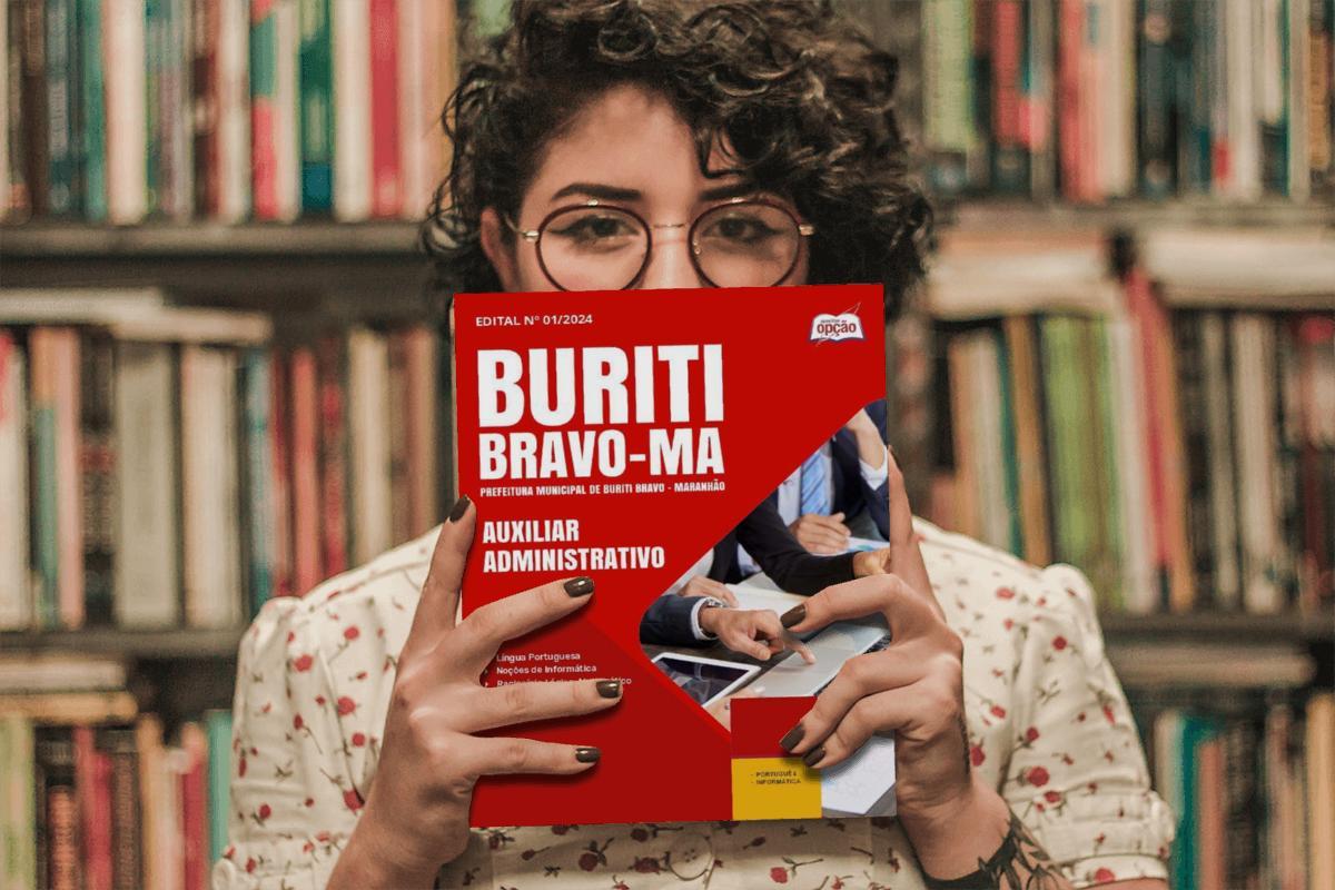 Miniatura Apostila Prefeitura Buriti Bravo Ma 2024 Auxiliar
