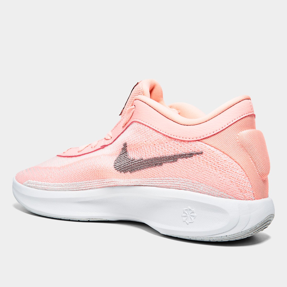 Miniatura Tênis Nike GT Team Hustle Academy Masculino Rosa+Cinza - 40