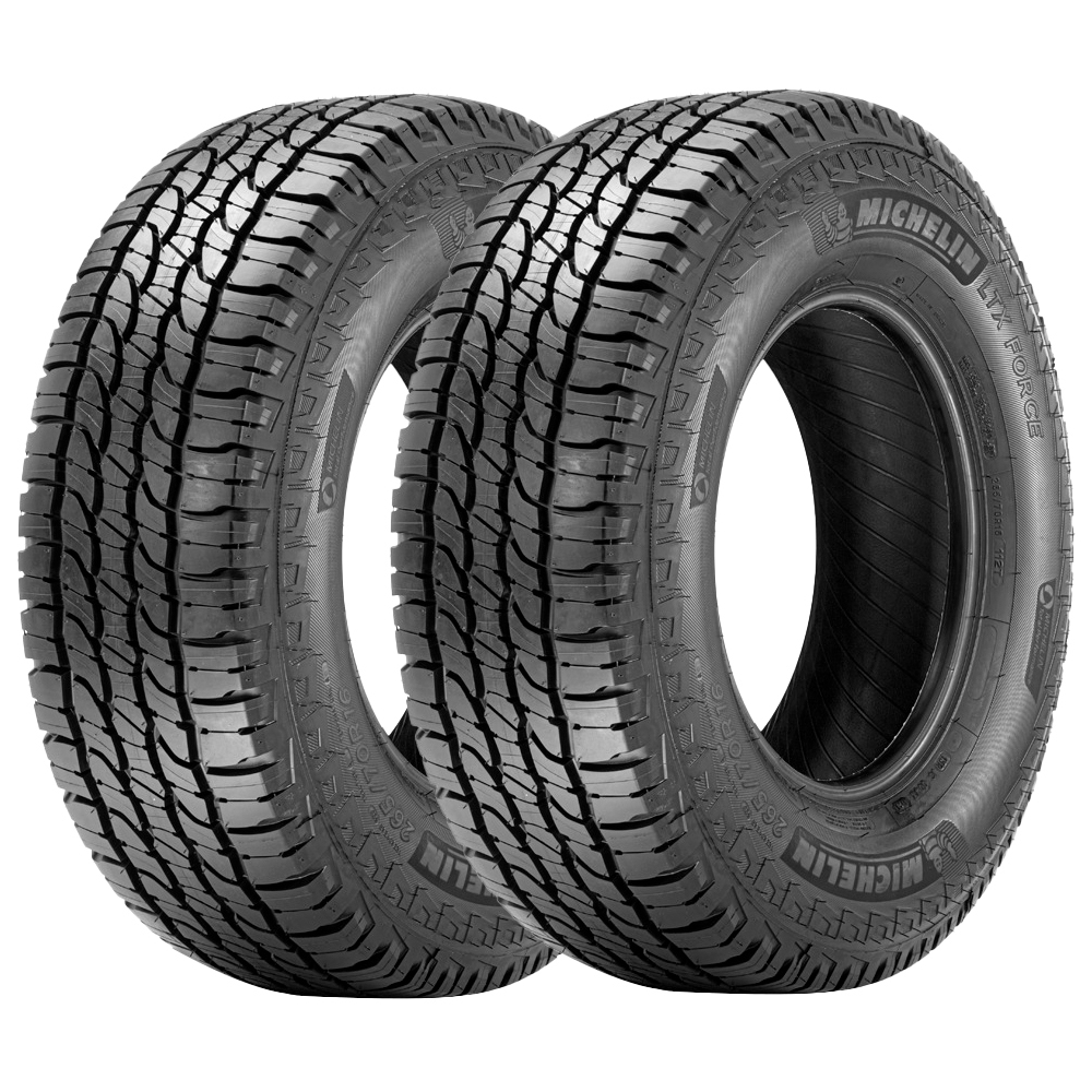 Miniatura Jogo 2 Pneus Michelin Aro 15 LTX Force 235/75R15 105T