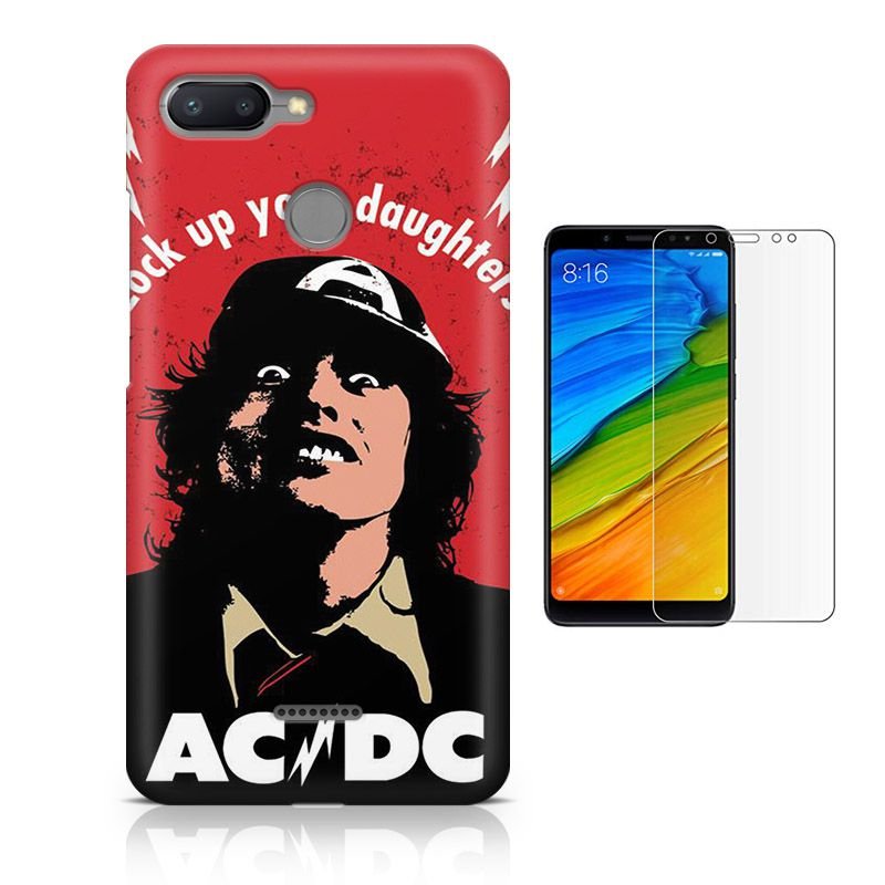 Miniatura Kit Capa Xiaomi Redmi 5 Plus ACDC Pelicula