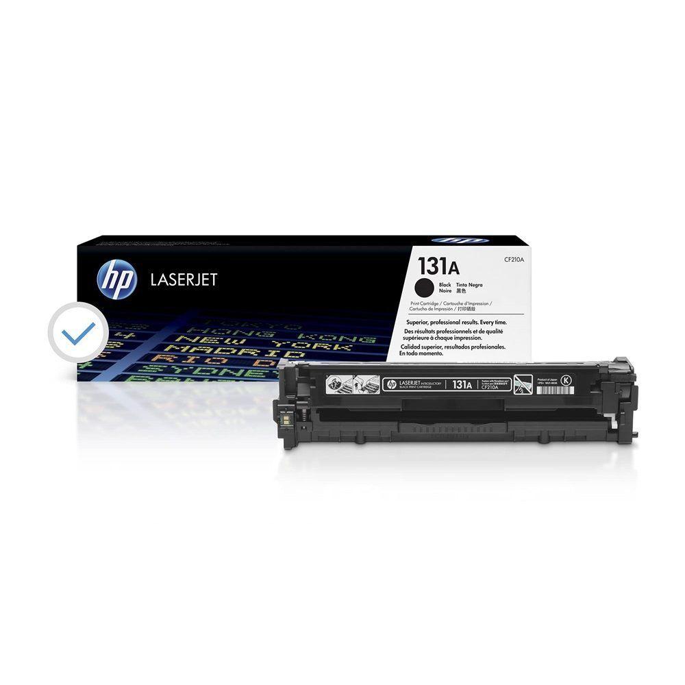 Miniatura Cartucho De Toner Hp 131a Cf210a Preto Original Laserjet