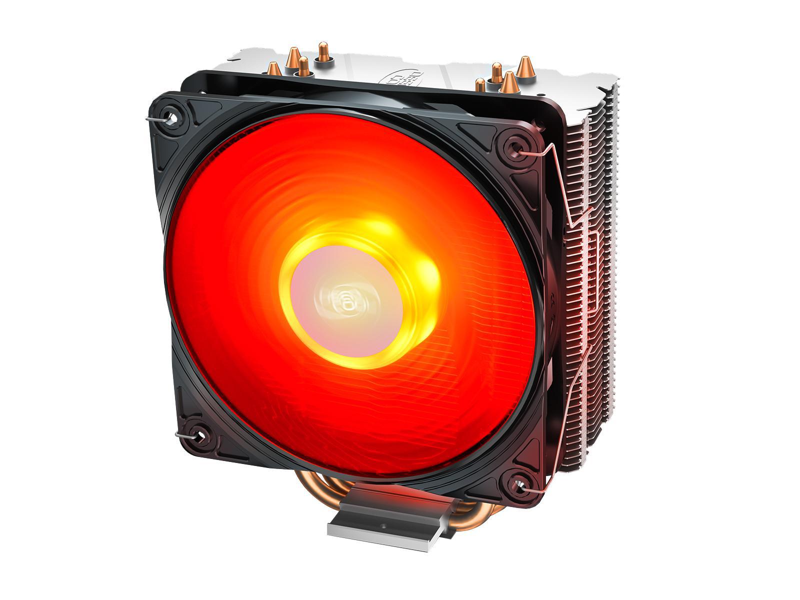 Miniatura Cooler Processador Deepcool Gammaxx 400 V2 Led Vermelho Led - Dissipador - Pc - Cpu - Cooler - Deepcool