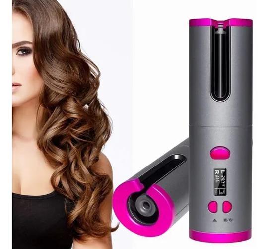 Miniatura Lindo Modelador De Cachos Automático Sem Fio Portátil