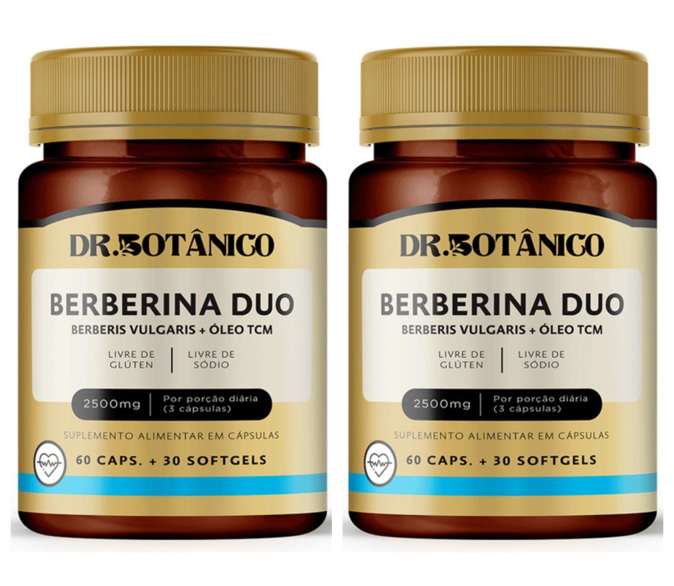 Miniatura Kit 3 Un - Berberina Duo 2500Mg 90 Capsulas Dr. Botanico