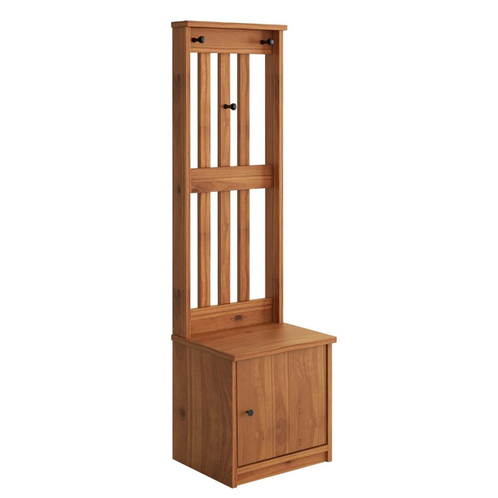 Miniatura Banco Hall de Entrada para Quarto 1 Porta Verniz