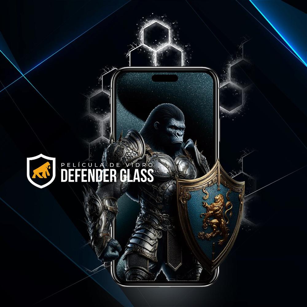 Película para iPhone 16E - Defender Glass Preta - Gshield