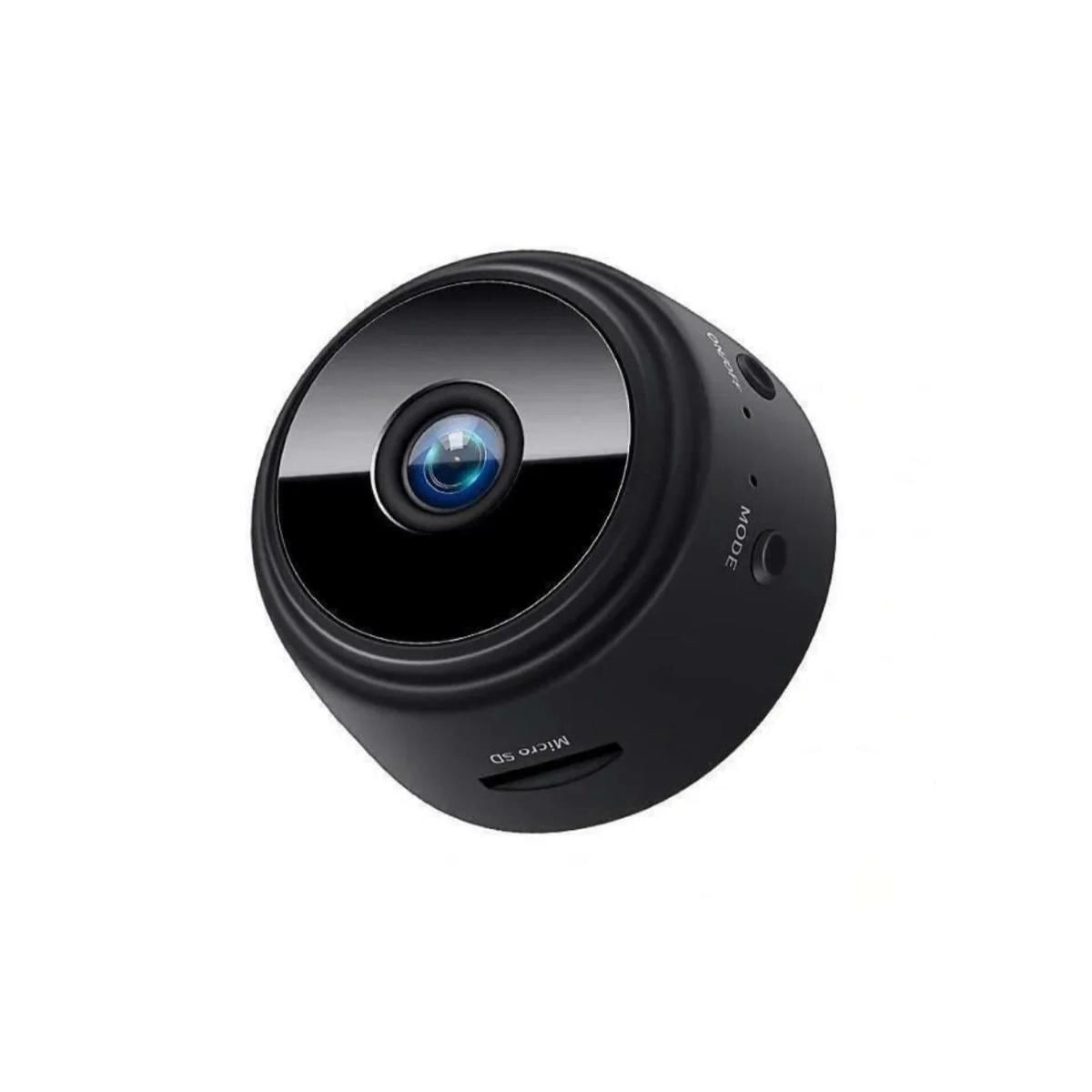 Miniatura Mini Câmera Monitoramento Casa Carro Segurança Wifi 1080p