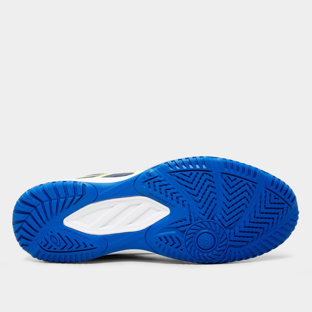 Miniatura Tênis Asics Upcourt 6 Masculino Azul+amarelo - 41