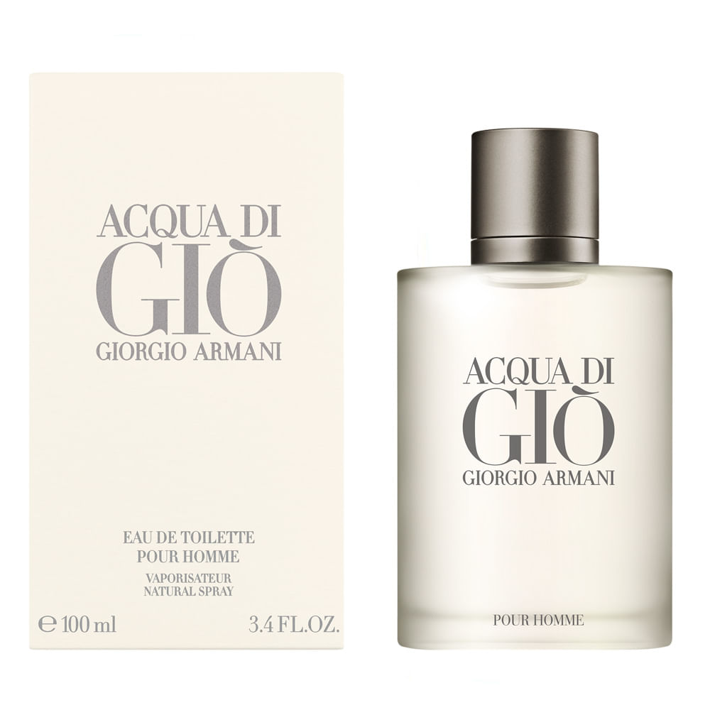 Miniatura Acqua Di Giò Homme Giorgio Armani - Perfume Masculino - Eau de Toilette 100ml