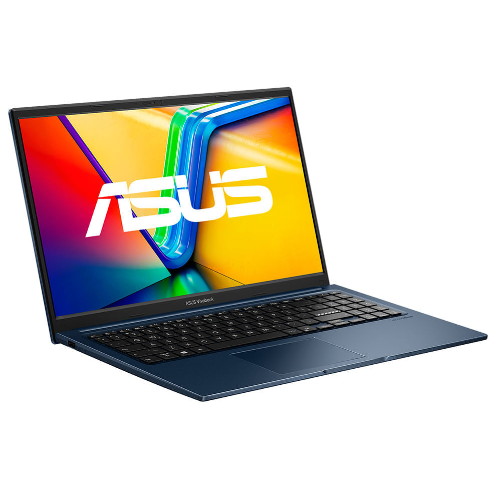 Miniatura Notebook ASUS VivoBook 15, Intel Core i5, 8GB, 512GB SSD, W11 Home, 15.6'' FHD, Quiet Blue - X1504VA-NJ1743W BIVOLT