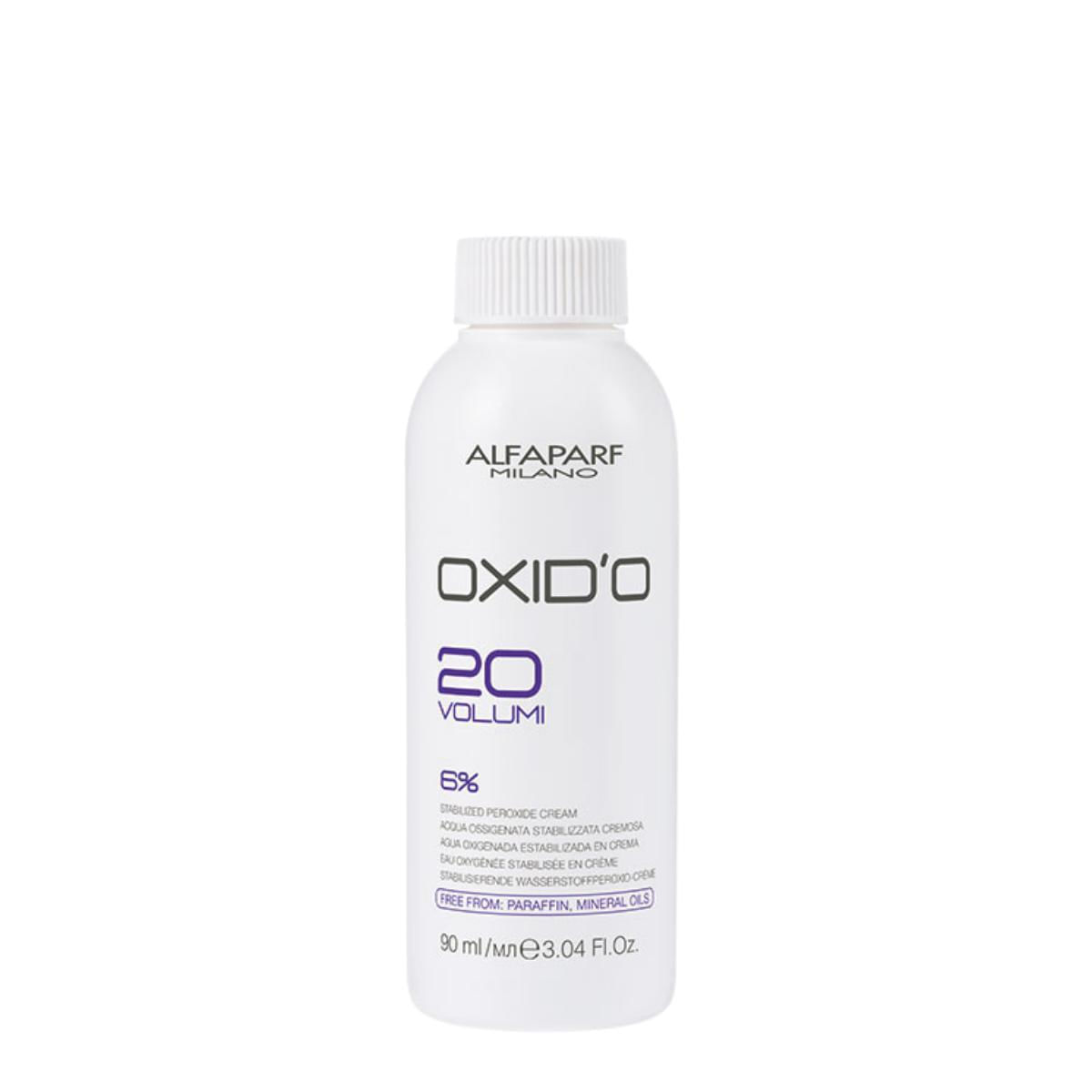 Miniatura Ox Água Oxigenada Alfaparf 90Ml Oxid'O 20 Volumes