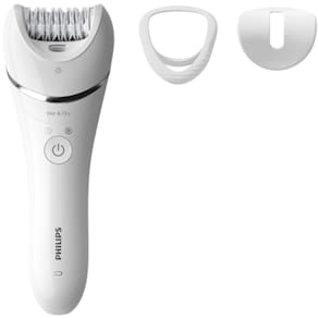 Miniatura Depilador Elétrico Philips Series 8000 BRE700/00 Branco - Bivolt