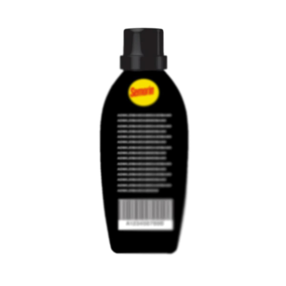 Miniatura Sabão Detergente Liquido Semorin Roupas Pretas Escuras Kit 5