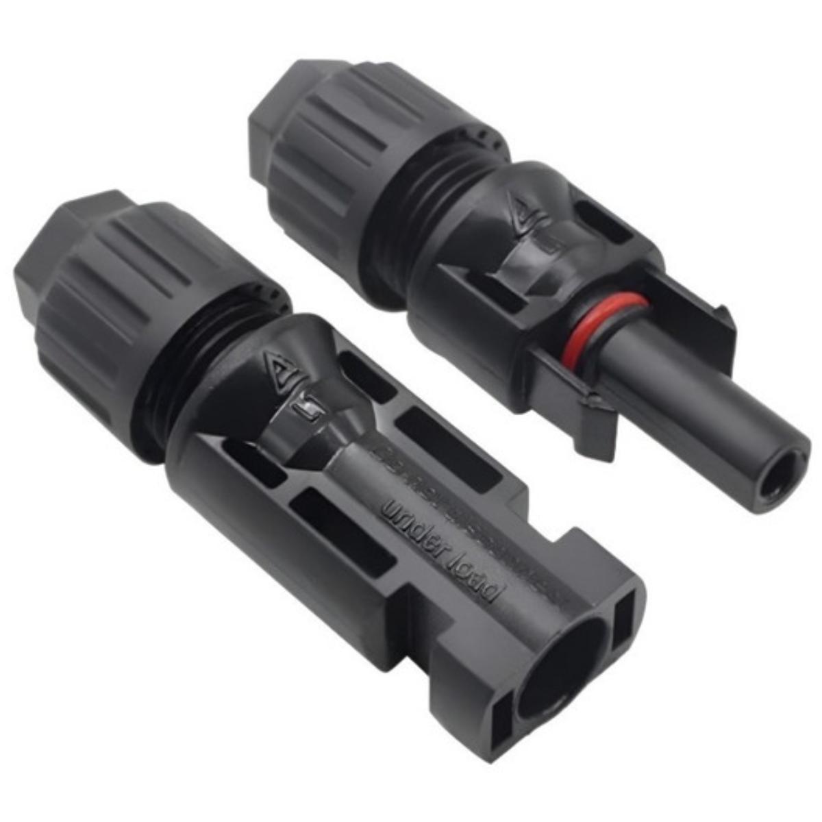 Miniatura Conector Plug Mc4 Painel Placa Cabo Solar Macho Fêmea Kit 10