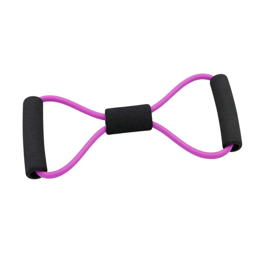 Miniatura Elástico Extensor Exercício Em Casa Yoga - Rosa