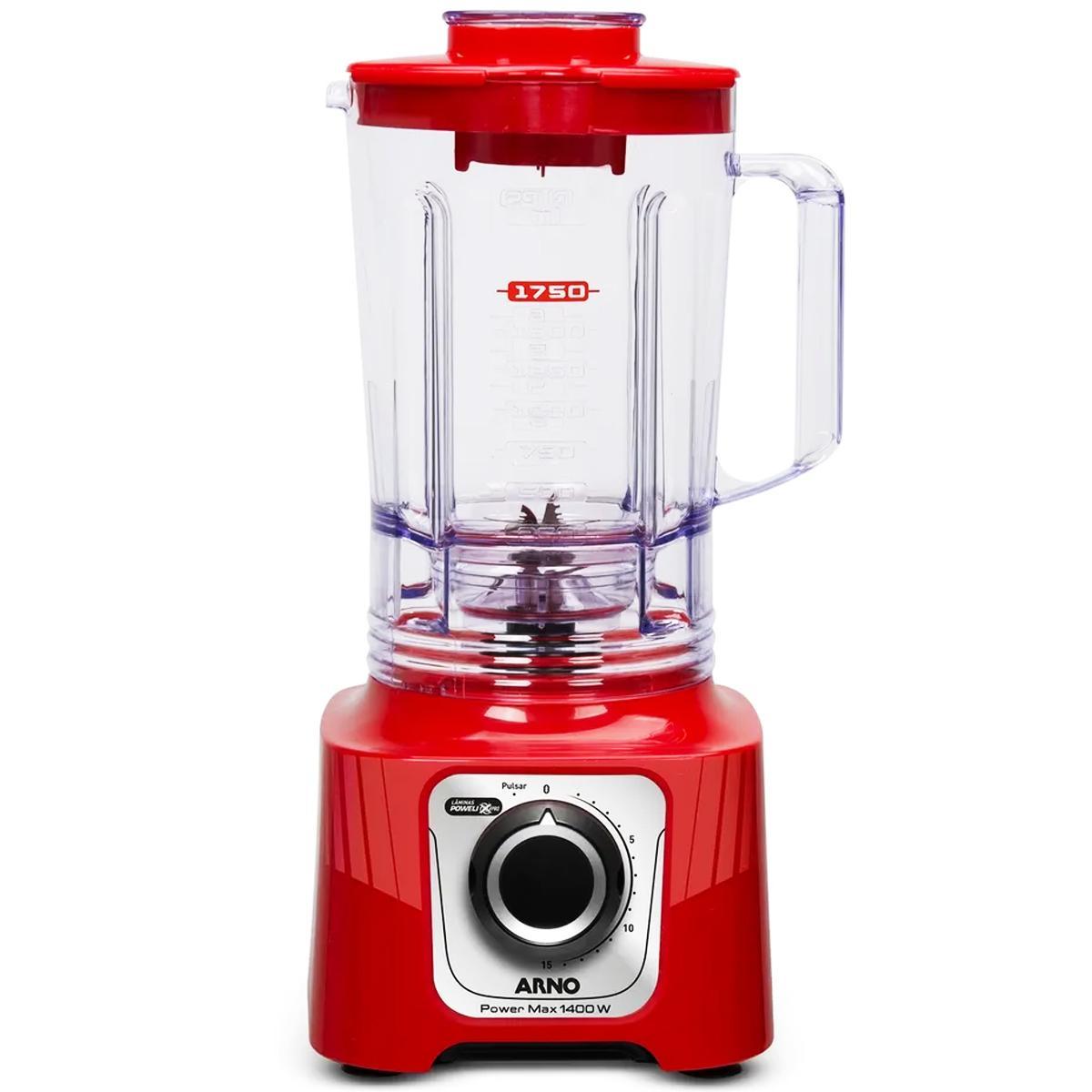 Miniatura Liquidificador Arno Power Max 5 Vel. 1400W 6 Lâminas 220V