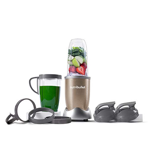 Miniatura Liquidificador NutriBullet Pro Misturador de Alta Velocidade 13 Peças 900 W e 900 ml