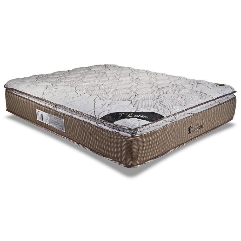 Miniatura Colchão Casal Molas Ensacadas Platinum New Pillow Top (138x188x33) Luckspuma
