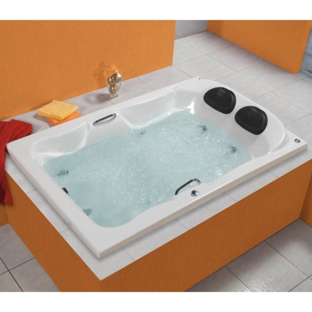 Miniatura Banheira Hidromassagem Astra Serenade Maggiore Luxo 180cmx120cmx48cm - 04 Jatos Gel Coat P3 Com Aquecedor 220V