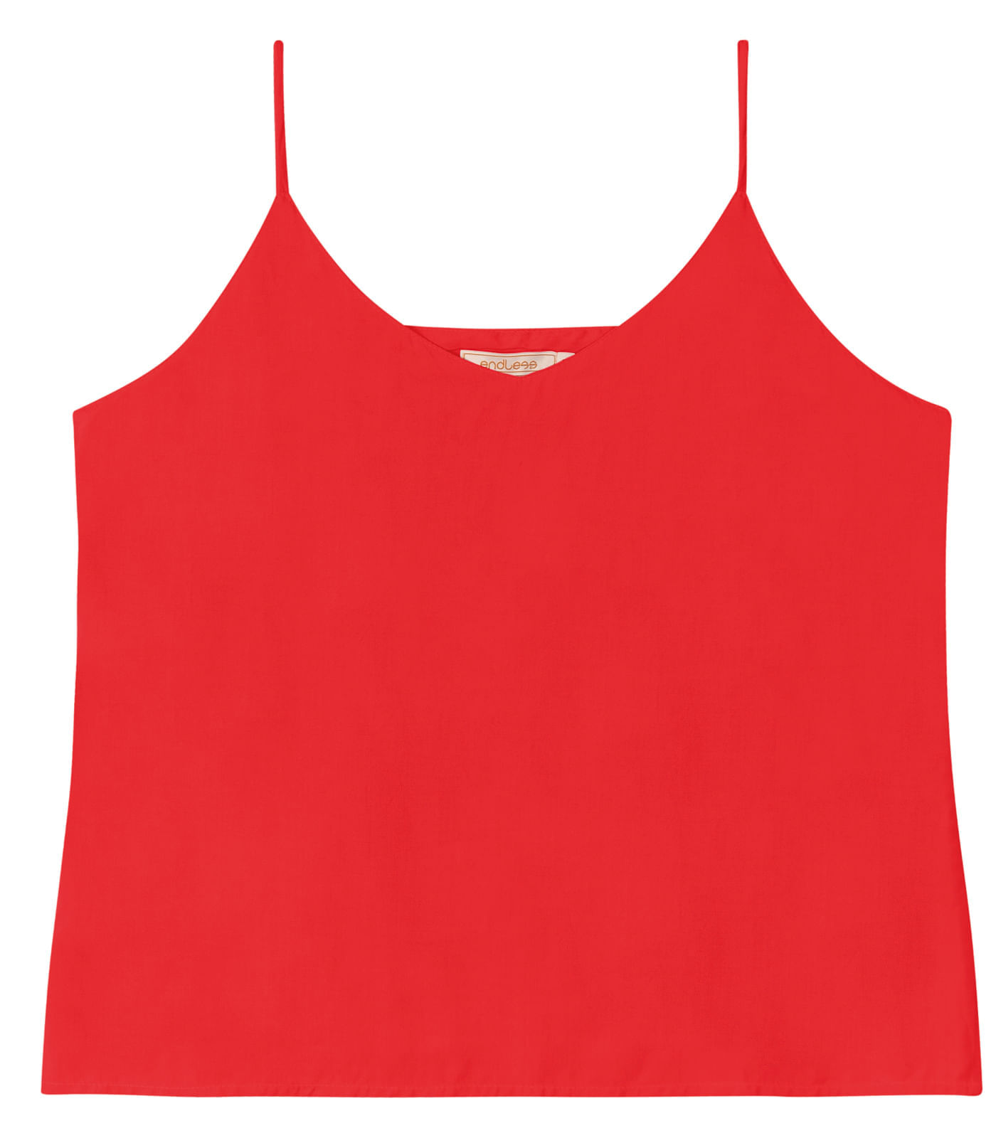 Miniatura Blusa de Alça Feminina Endless Laranja G