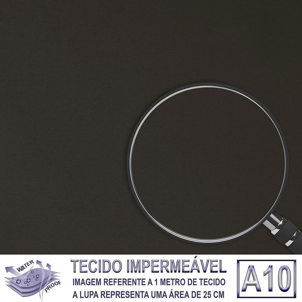 Miniatura Conjunto Com 2 Banquetas Em Alumínio, Fibra Sintética E Impermeável Tc Marmore A10