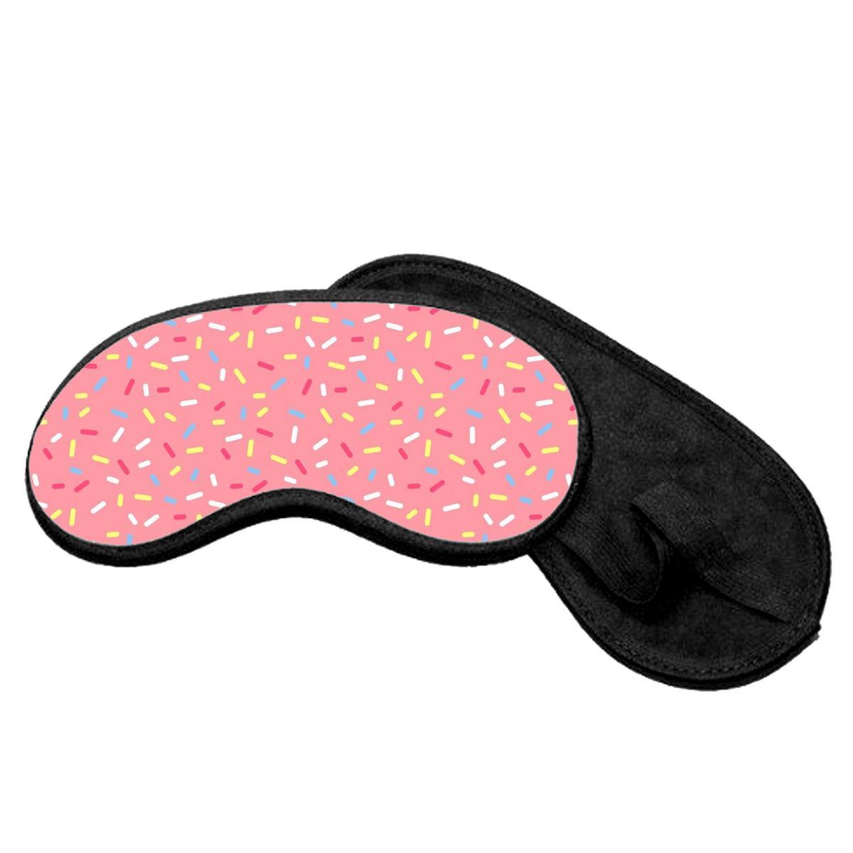 Miniatura Kit 2 Máscaras Dormir Tapa Olhos Donut Granulado E Galaxia