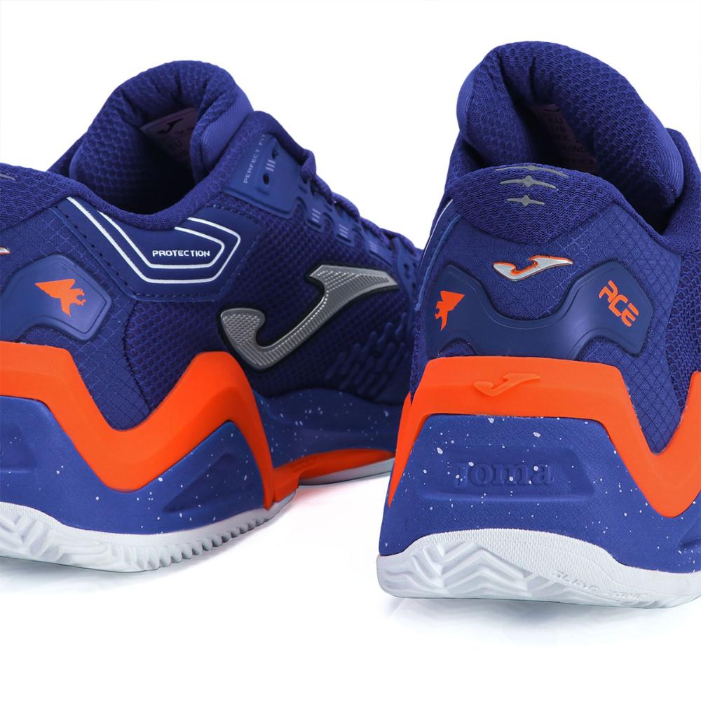 Tênis Joma Ace Pro Clay - Saibro - Azul e Laranja 44