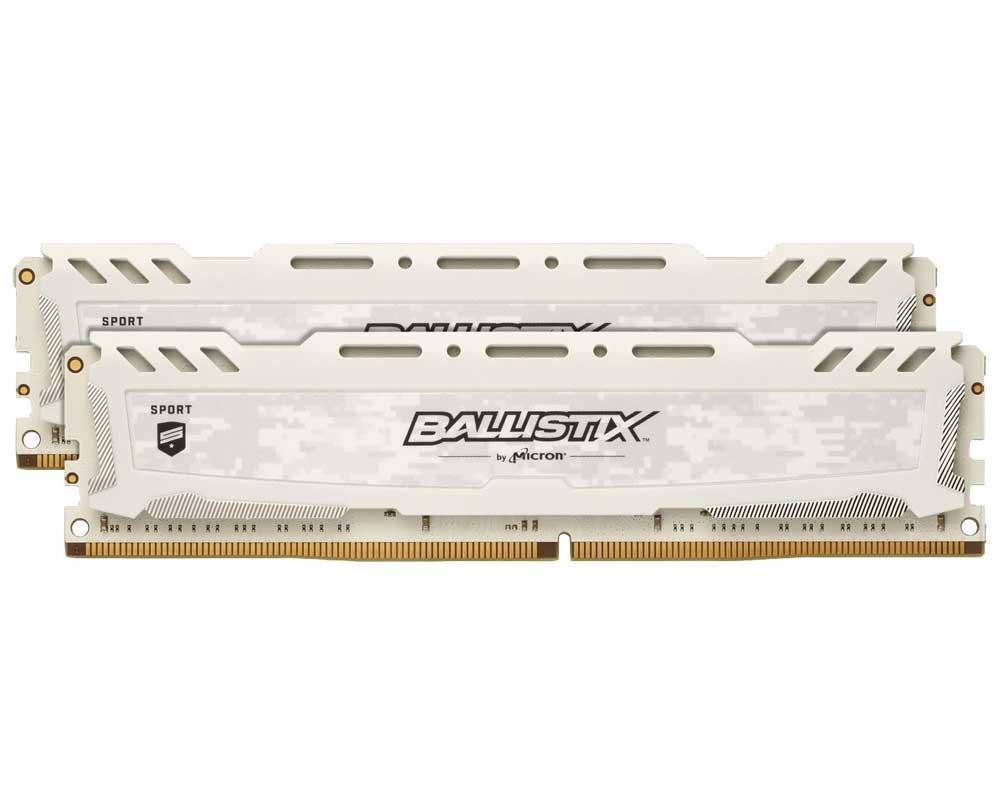 Miniatura Memória Crucial Ballistix Sport LT 16GB DDR4 2400MHz UDIMM