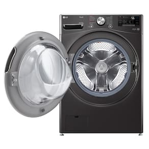 Miniatura Lava e Seca LG 18Kg/10Kg com Inteligência Artificial AI DD™ e Wi-Fi WD18BV2S6B – Black Inox 110V