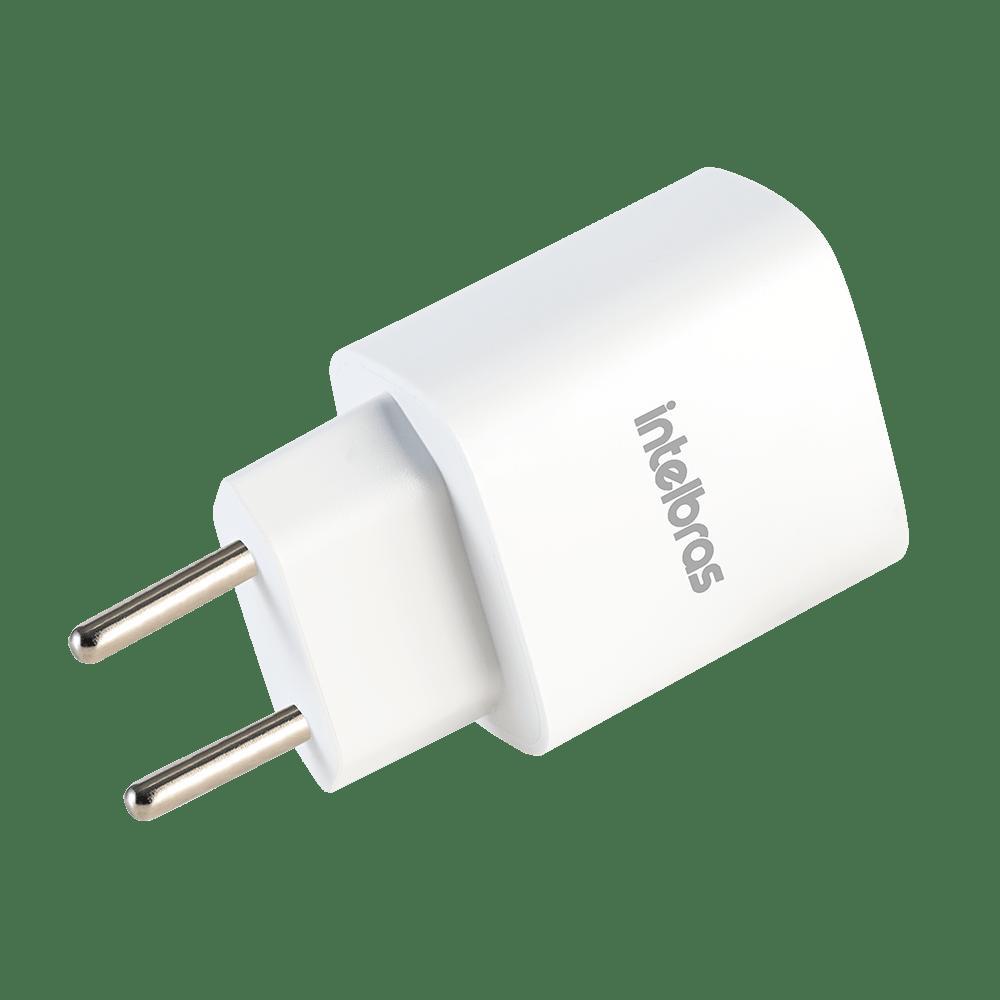 Miniatura Carregador Usb Branco 20W Ec 10 Power Intelbras