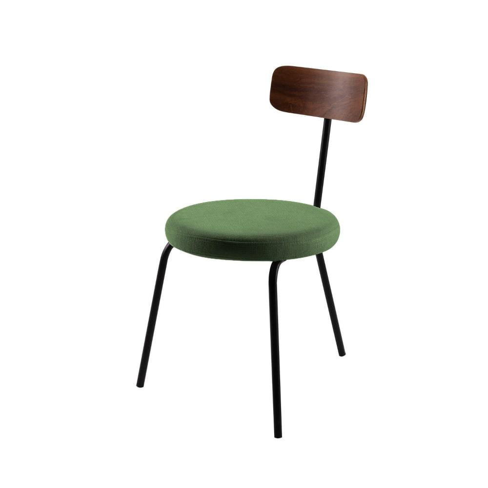 Miniatura Cadeira para Sala de Jantar Ego Verde/preto Verde/Preto