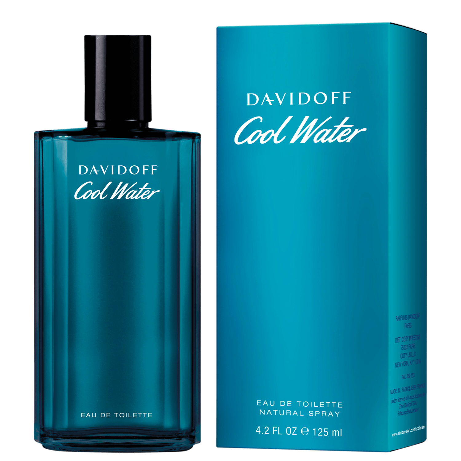Miniatura Cool Water Davidoff Eau de Toilette - Perfume Masculino 125ml