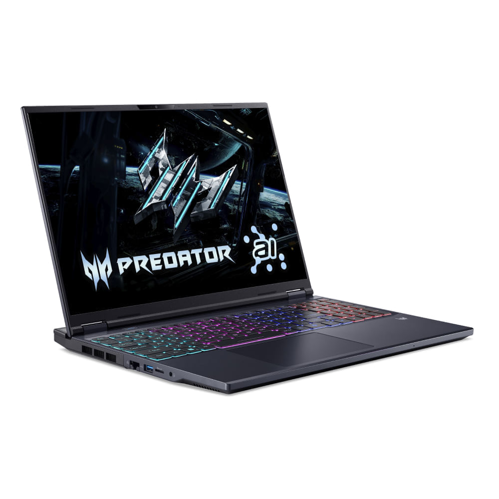 Miniatura Notebook Gamer Predator Helios Neo 16 AI PHN16-73-96SW Intel® Core™ Ultra 9 275HX 32GB RAM 1TB SSD RTX 5070 16”