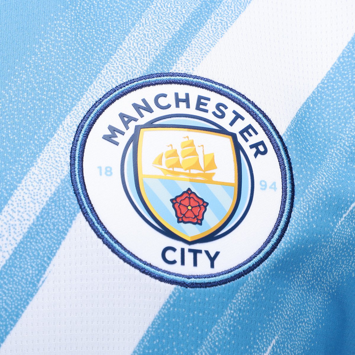 Miniatura Camisa Manchester City Home 25/26 s/n Torcedor Puma Masculina Azul - EGG