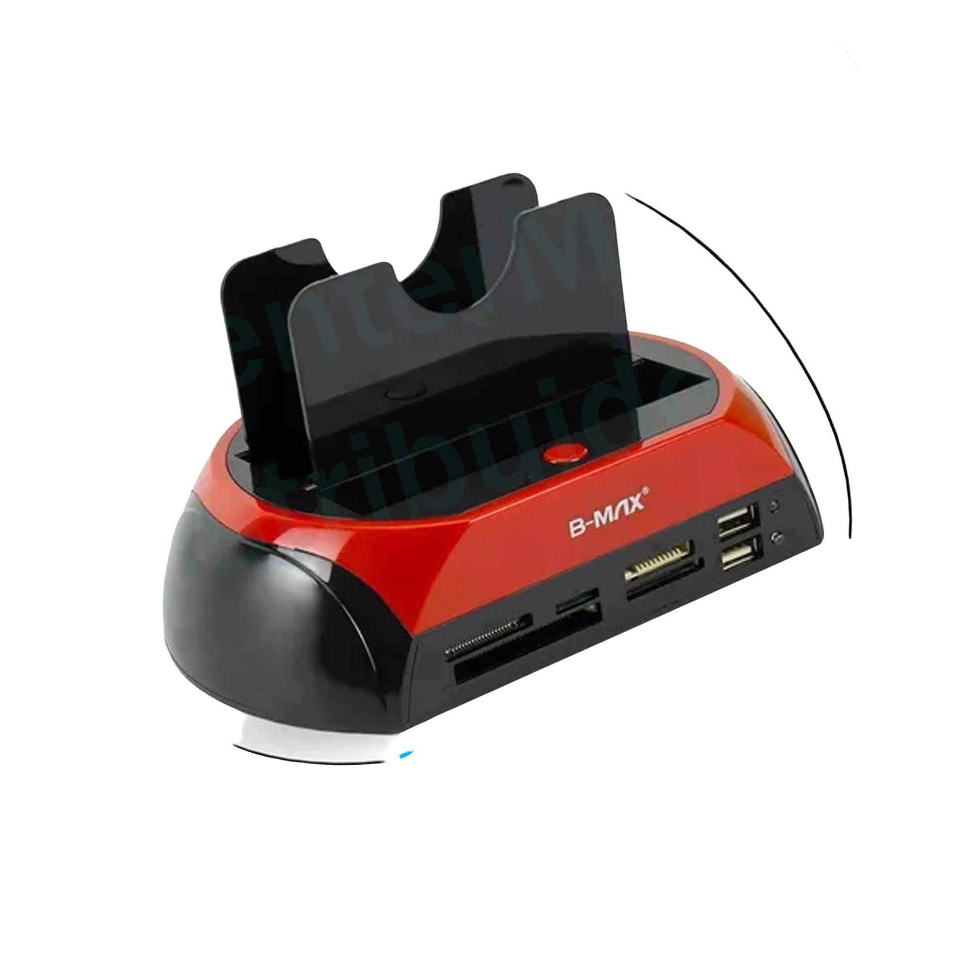Miniatura Leitor Usb Hd Externo Sata Ssd Ide Sd Gaveta - Bm753