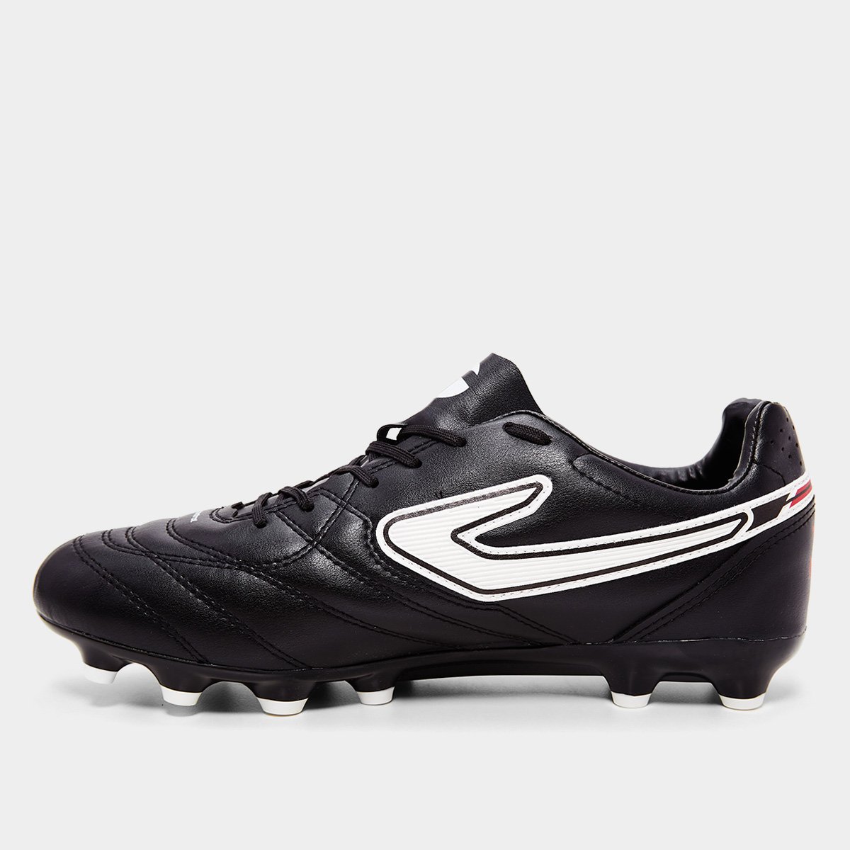 Chuteira Campo Topper Maestro Club V Unissex Preto+Branco - 37