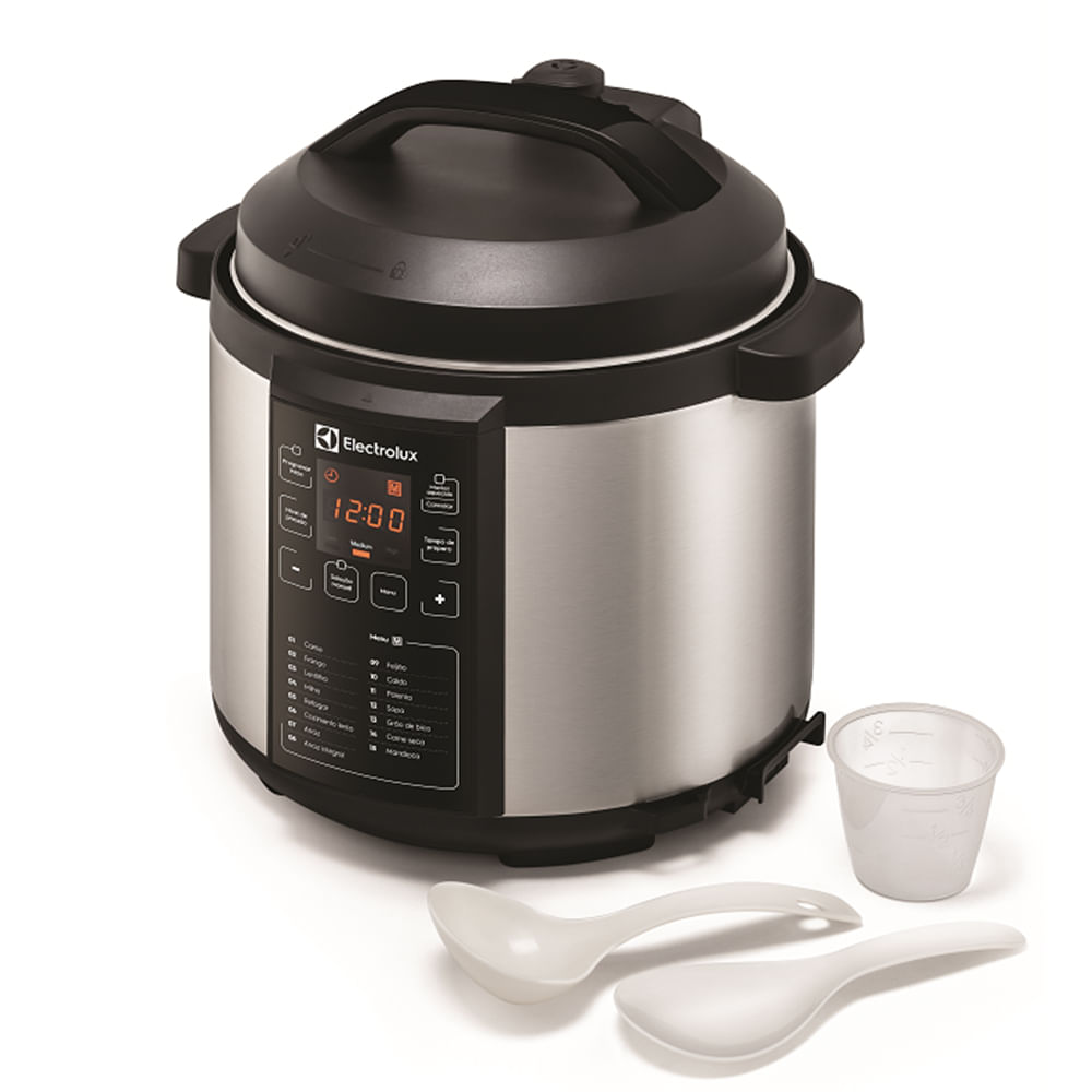 Panela de Pressão Elétrica Electrolux PCC20 6L Digital 127V
