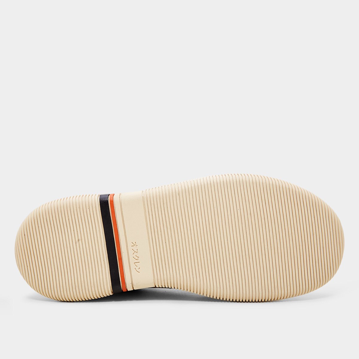 Miniatura Tênis Couro Osklen Hybrid Sprint Masculino Preto+Laranja - 43