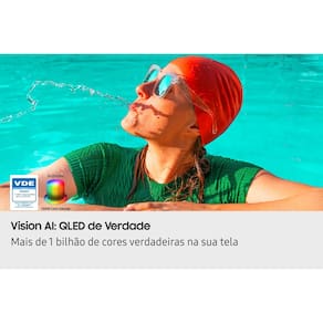 Miniatura Smart TV Samsung 85” 4K QLED Ultra QN85Q7FAAGXZD Processador com AI Controle por Gestos Xbox Cloud Gaming