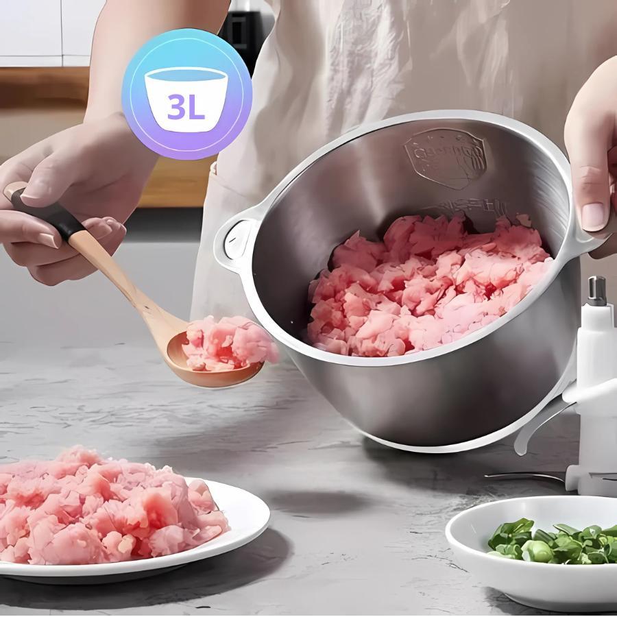 Miniatura Processador Alimentos Portátil 220V Compacto E Alta Potência