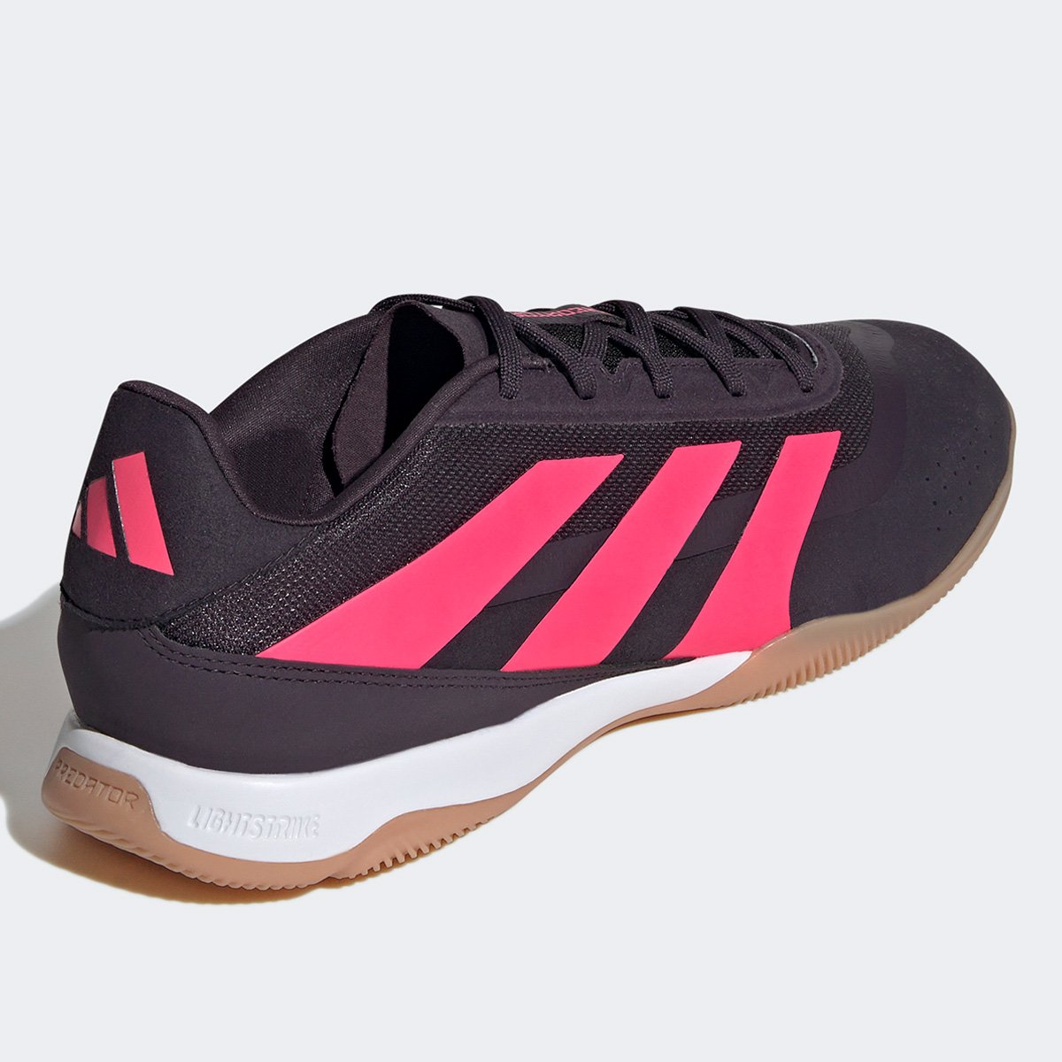 Miniatura Chuteira Futsal Adidas Predator 24 League Low Unissex Roxo - 40