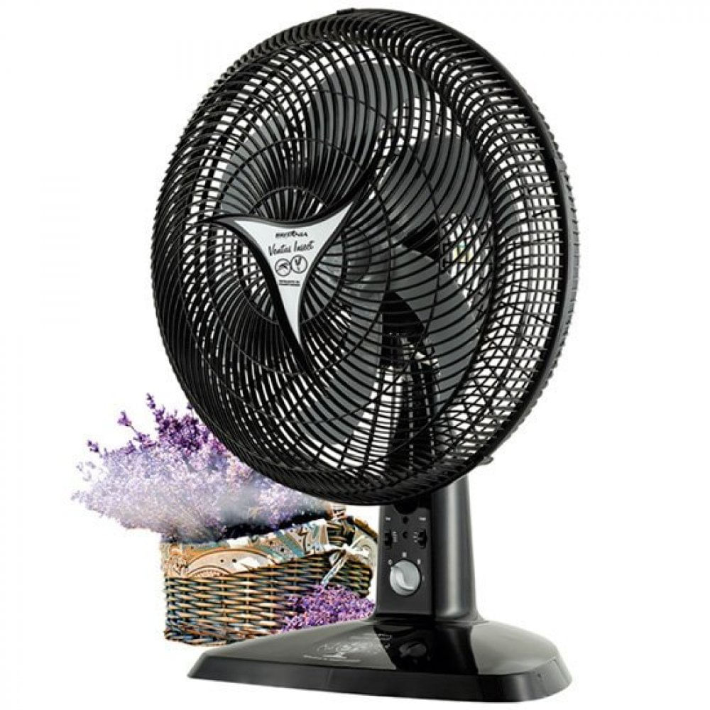 Miniatura Ventilador Britânia Ventus Insect 3 Velocidades 126W Preto - 110V