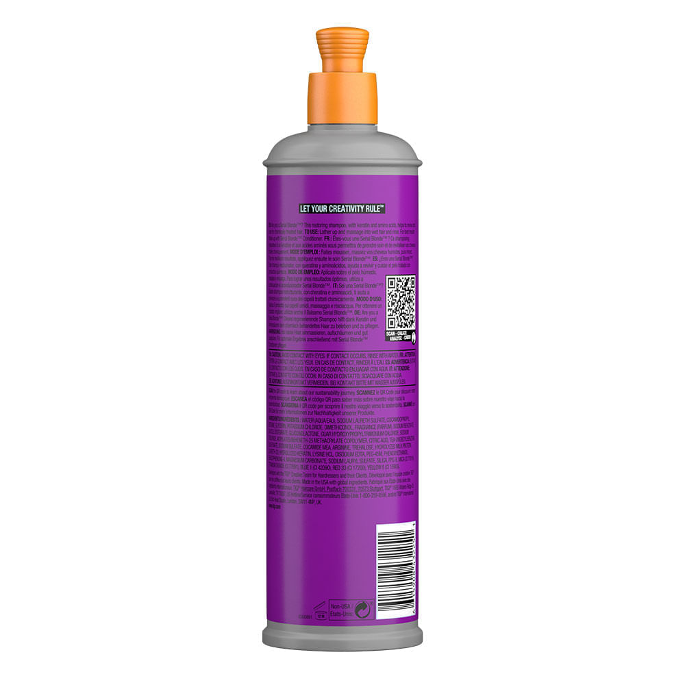 Miniatura Bed Head Tigi Serial Blonde Shampoo 400ml