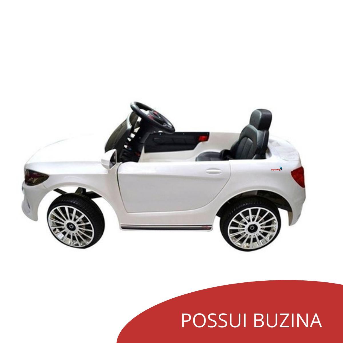 Mini Carro Elétrico Infantil 6V Com Luz Buzina Controle