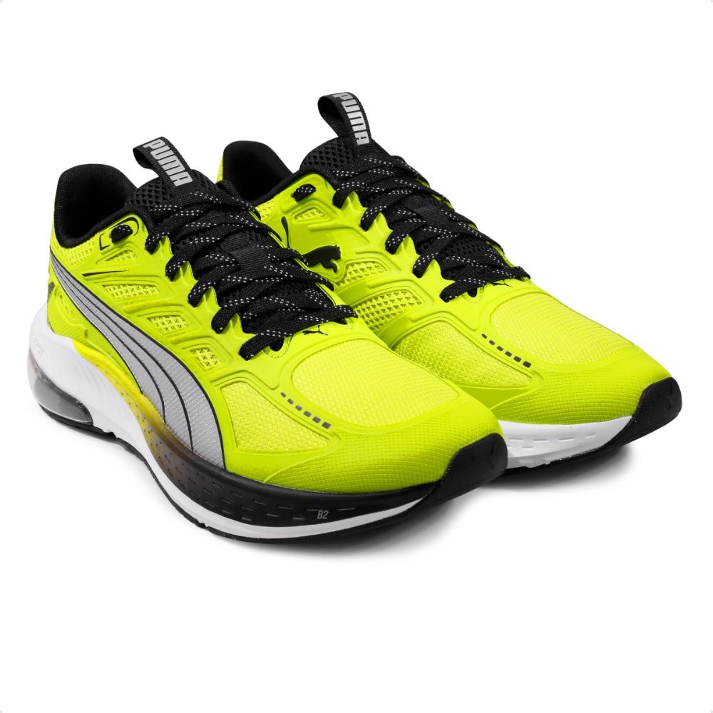 Miniatura Tênis Puma X-Cell Lightspeed Masculino Amarelo Neon / Preto - 38