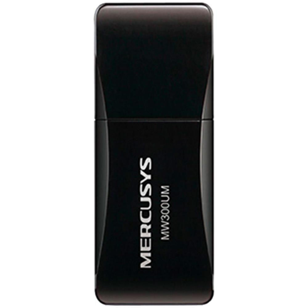 Miniatura Adaptador Wifi Mercusys Mw300um Usb N300 / 2.4ghz - 300mbps