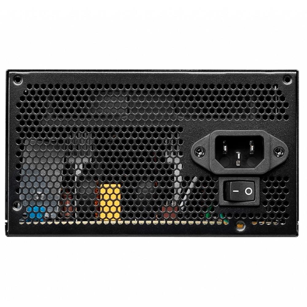 Miniatura Fonte MSI MAG A600DN, 600W, 80 Plus White, PFC Ativo, Com Cabo, Preto - 306-7ZP6B22-809