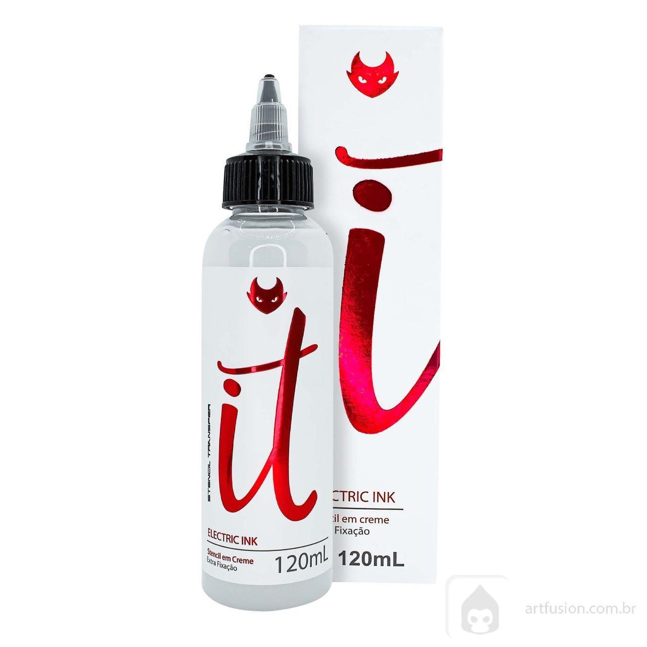Miniatura Stencil It Electric Ink Tattootransfer Para Tatuagens 120Ml