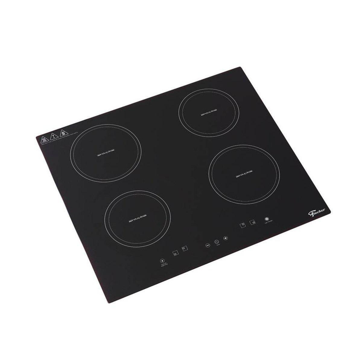 Miniatura Fogão Cooktop Mueller 5 Bocas Vidro Branco Bivolt